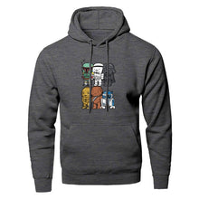 Load image into Gallery viewer, Star Wars Hoodies Sweatshirts Men Yoda Darth Vader Hooded Sweatshirt Hoodie Winter Autumn Fleece Streetwear Starwars Sportswear