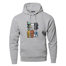 Load image into Gallery viewer, Star Wars Hoodies Sweatshirts Men Yoda Darth Vader Hooded Sweatshirt Hoodie Winter Autumn Fleece Streetwear Starwars Sportswear