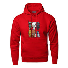 Load image into Gallery viewer, Star Wars Hoodies Sweatshirts Men Yoda Darth Vader Hooded Sweatshirt Hoodie Winter Autumn Fleece Streetwear Starwars Sportswear