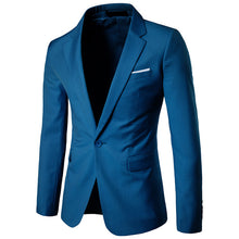 Load image into Gallery viewer, 2019 New Fashion Mens Casual Blazer Single Button Dress Blazer Jacket Men Slim Fit Mens Suit Jacket Solid Coat Men 5XL 6XL