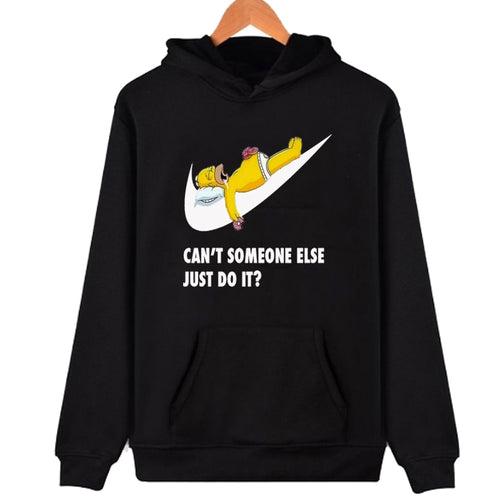 Sport Logo Printed Sportswear Men Sweatshirt Hip-Hop Simpson Male/Female Hoodeds Hoodies Pullover Large size Hoody clothing