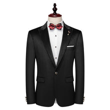 Load image into Gallery viewer, Plyesxale Green Blazer Men 2019 New Slim Fit Mens Velvet Blazers 5XL Man Blazer Casual Suit Jacket Party Wedding Blazer Q675