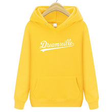 Load image into Gallery viewer, Fashion New Hoodies Men Hip Hop DREAMVILLE J Cole Logo Hooded Swag Letter Fleece J Cole Hoodie Winter Hoodies Men Pullove