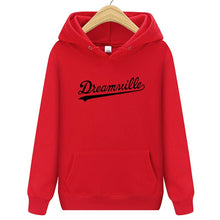 Load image into Gallery viewer, Fashion New Hoodies Men Hip Hop DREAMVILLE J Cole Logo Hooded Swag Letter Fleece J Cole Hoodie Winter Hoodies Men Pullove