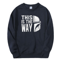 Load image into Gallery viewer, TV Show Mandalorian Way Men Sweatshirt Hoodies 2020 Spring Autumn Star Wars Streetwear Hip Hop Fashoin This Is My Way Pullover