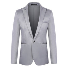 Load image into Gallery viewer, Korean Version Fashion Body Repair Leisure One Buckle Small Suit Man Mens Stage Jackets  Men White Blazer  Slim Blazer In Men
