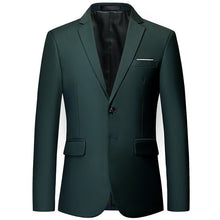 Load image into Gallery viewer, Plyesxale Blue Red Green White Gray Yellow Purple Blazer Men 2018 Slim Fit Man Blazer Casual Suit Jacket 5-6XL Men&#39;s Blazers Q65